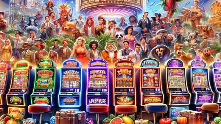 128 bd Slots hero showing colorful casino-style games for Bangladesh adults